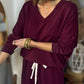 Sweat Thalia bordeaux