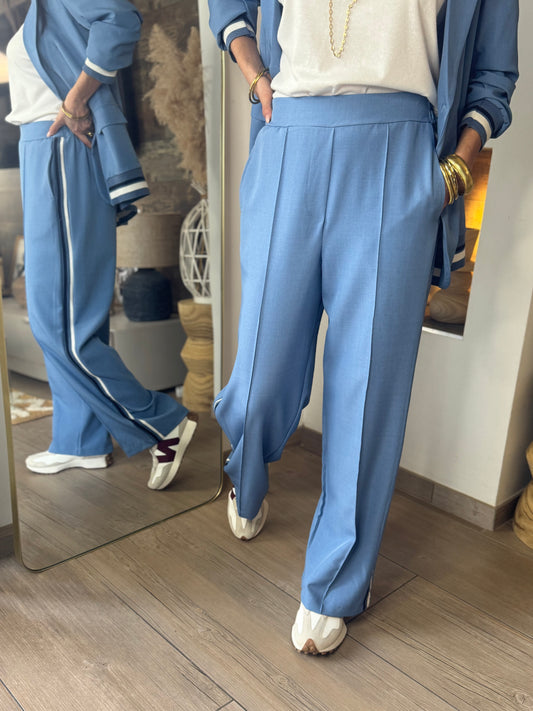 Pantalon Alphonse bleu