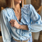 Blouse Emma bleu